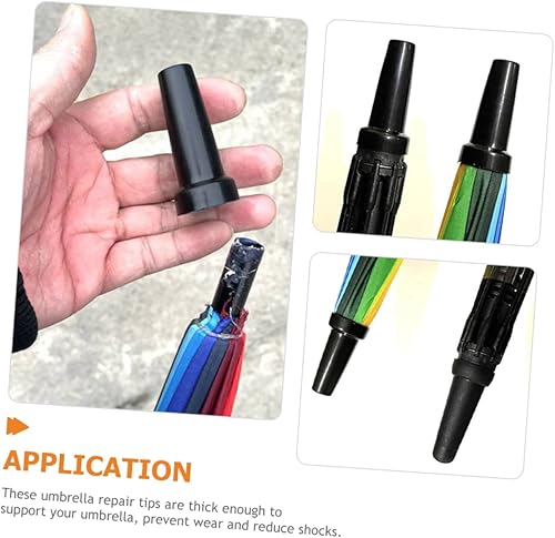Miniatura 6 de Paraguas de repuesto para bastón de trekking, 2 piezas, cubierta de burbuja, paraguas grande, accesorios para exteriores, kit de reparación de