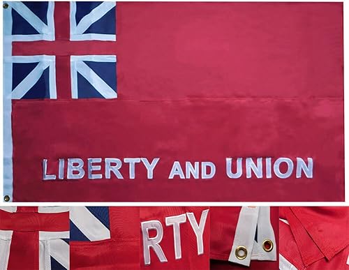 Premium Tauton And 3x5 3'x5' Nylon 600D 2-Ply Embroidered Flag