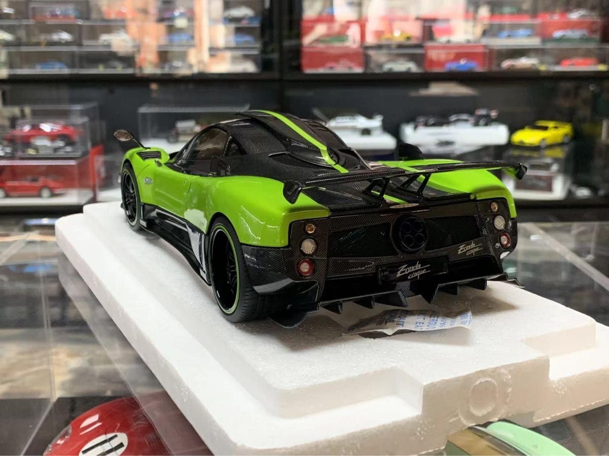 Amazon | 金属製 全開閉 Almost Real 1 18 パガーニ ゾンダ Pagani