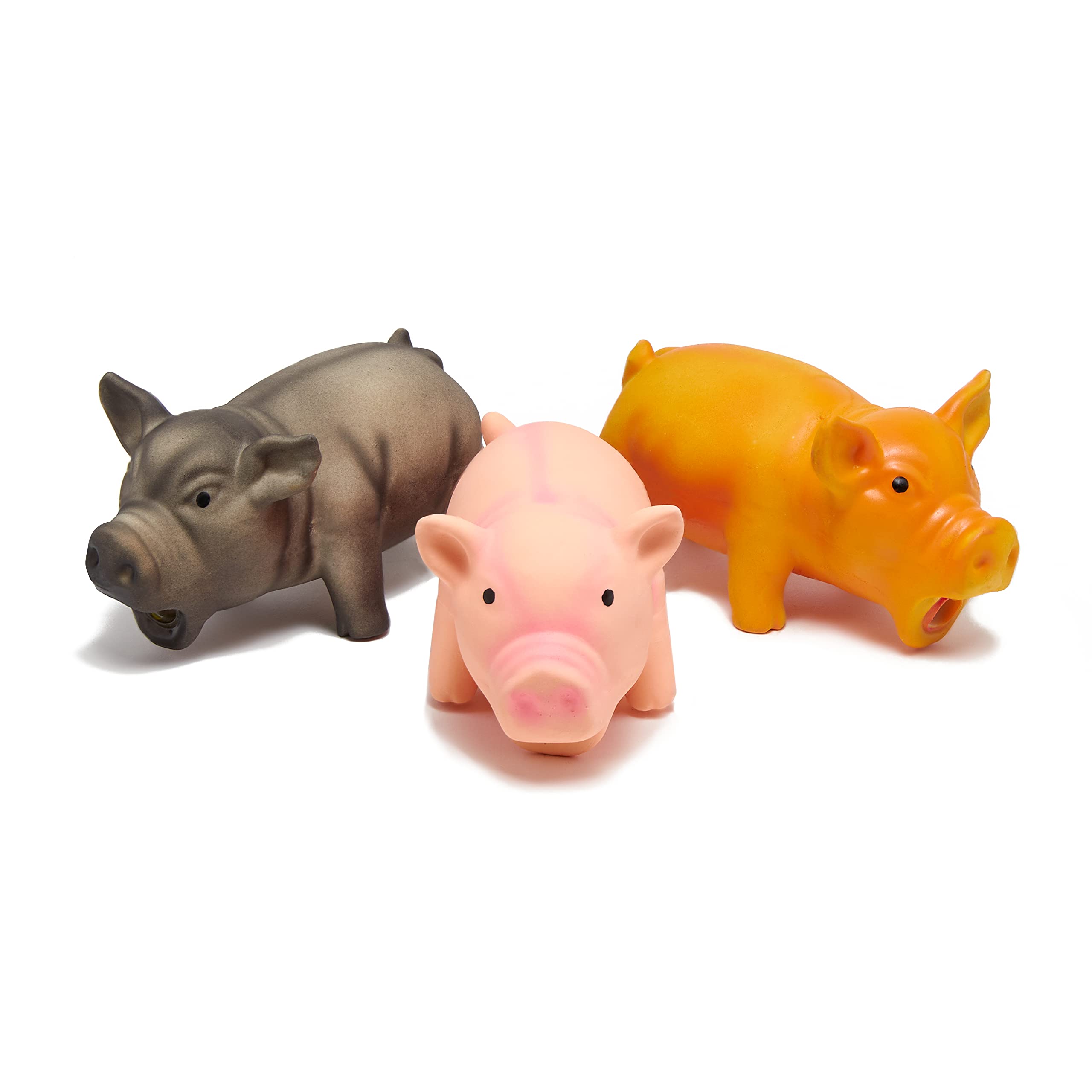 Amazon | MoMo1986 3パック ブタの犬のおもちゃ 環境に優しい