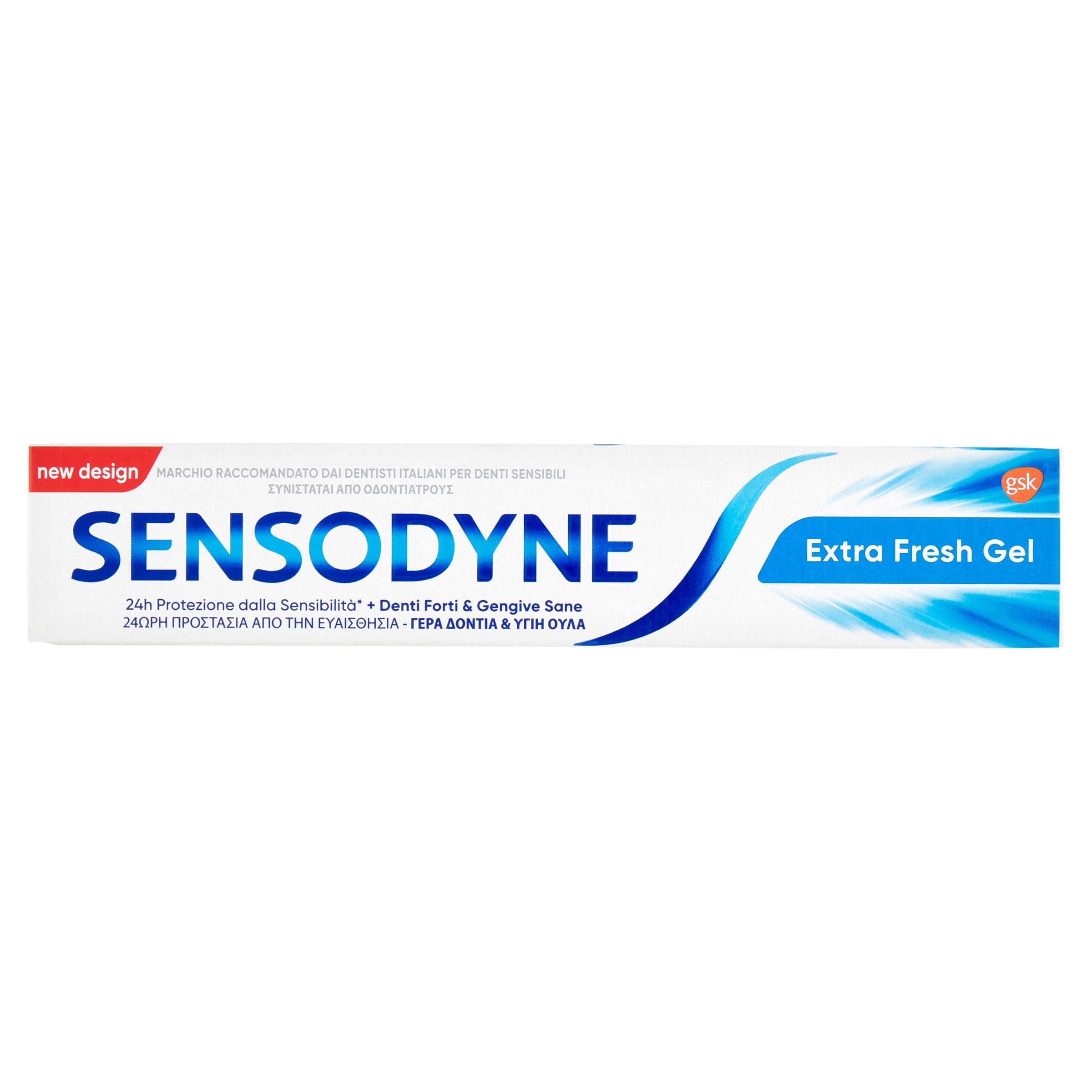 Dentifrice dents sensibles Extra Fresh Gel en format de 75 ml
