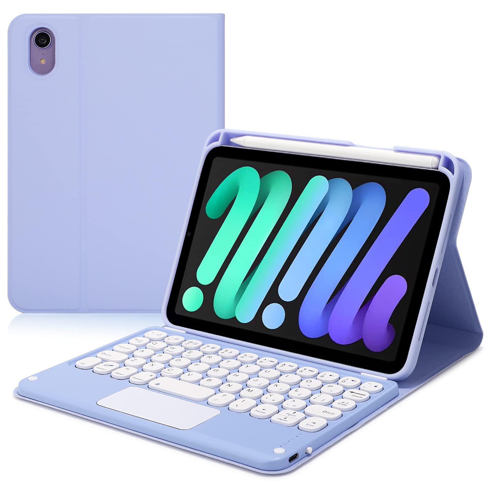 ヒ*ロ様 iPad mini6 64G キーボード付き Amazon.co.jp: iPad mini6 mini7 (A17 Pro) キーボードケース 8.3
