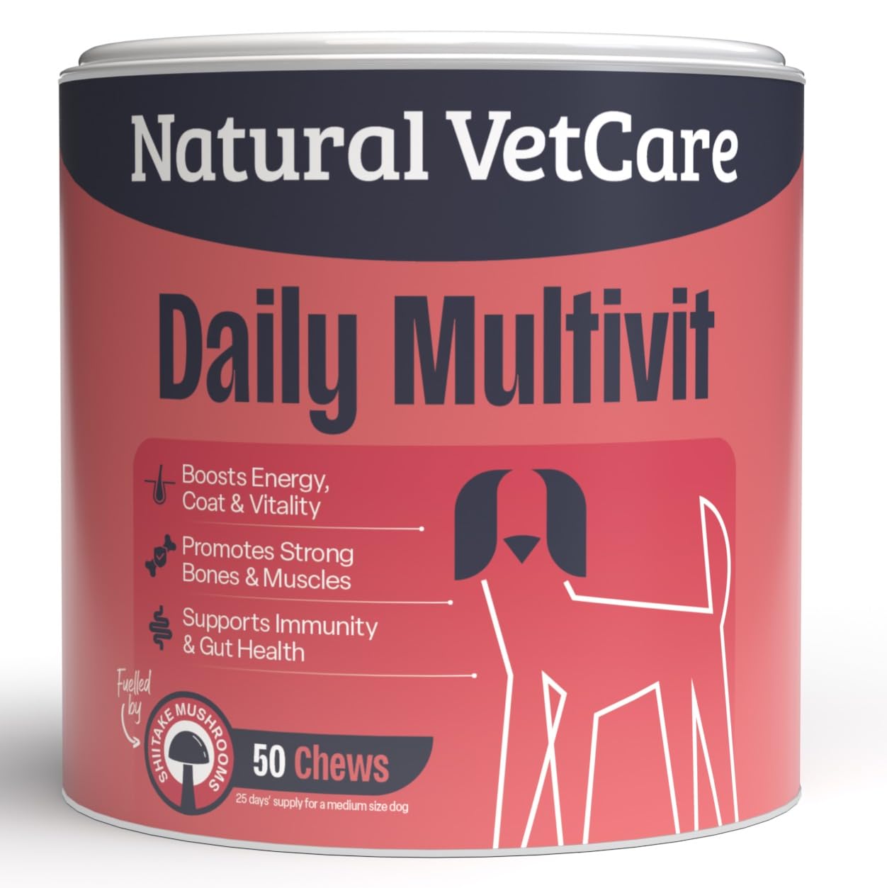 Natural Vetcare Daily Multivit Chews For Dogs - 225G