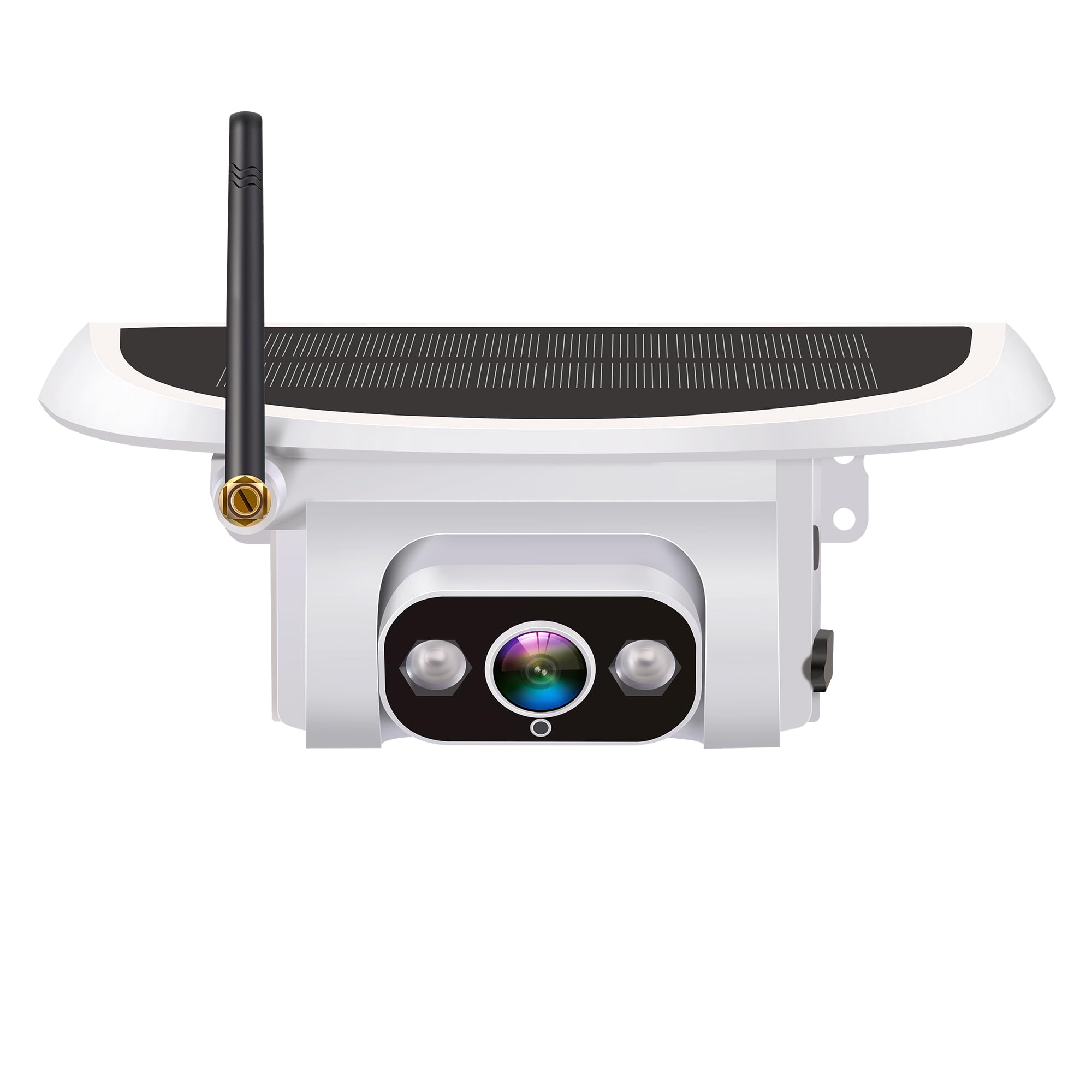 Pemacom T37 Magnetic Solar Backup Camera with antenna and solar panel