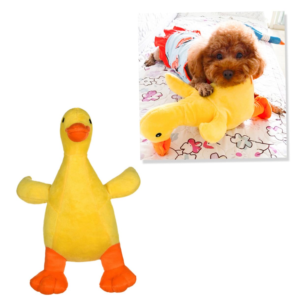 YARNOW 2 Piezas Juguetes para Mascotas Juguetes para Masticar para Perros Juguetes para Masticar Perros pequeños Peluche Almohadas de Cama Juguetes para Cachorros Relleno Buldog