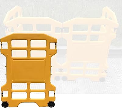 Traffic Barricade,Barrier Door, Crowd Control Folding Safety Barrier, Expandable Barrier Gate,for Outdoor Temporary Repairs 5pcs