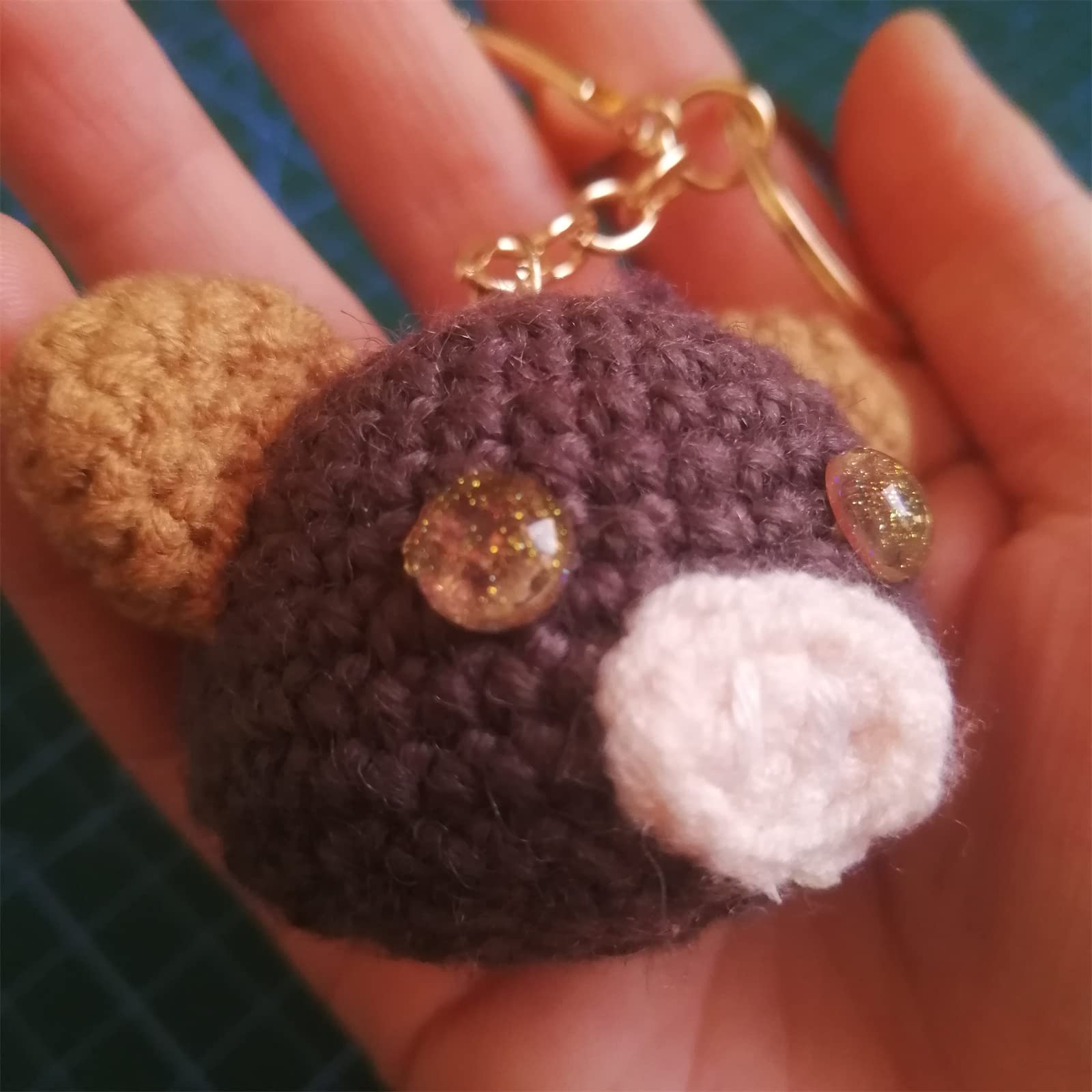 Anhänger Schlüsselbund Plüsches Nettes Anhänger Keychain-Geschenk
