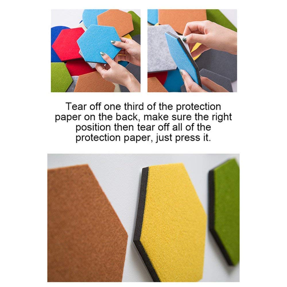 Gebogene Filz-Pinnwand 60x80 Cm - Praktisch Für Büro & Zuhause