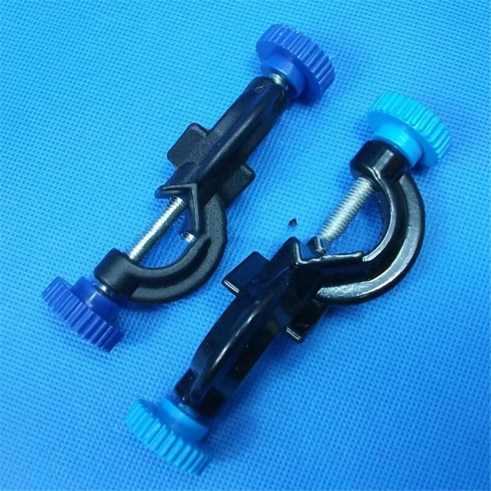 2 pezzi/lotto 70,5 * 20 mm morsetto da laboratorio con clip ad angolo retto, supporto for presa in metallo Attrezzature da laboratorio