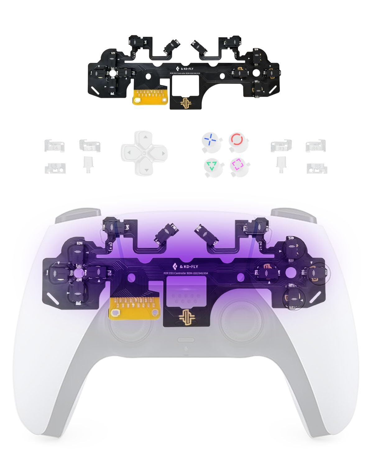 Amazon.com: KD.FLY 12 Buttons Clicky Kit with Omron Micro Switch