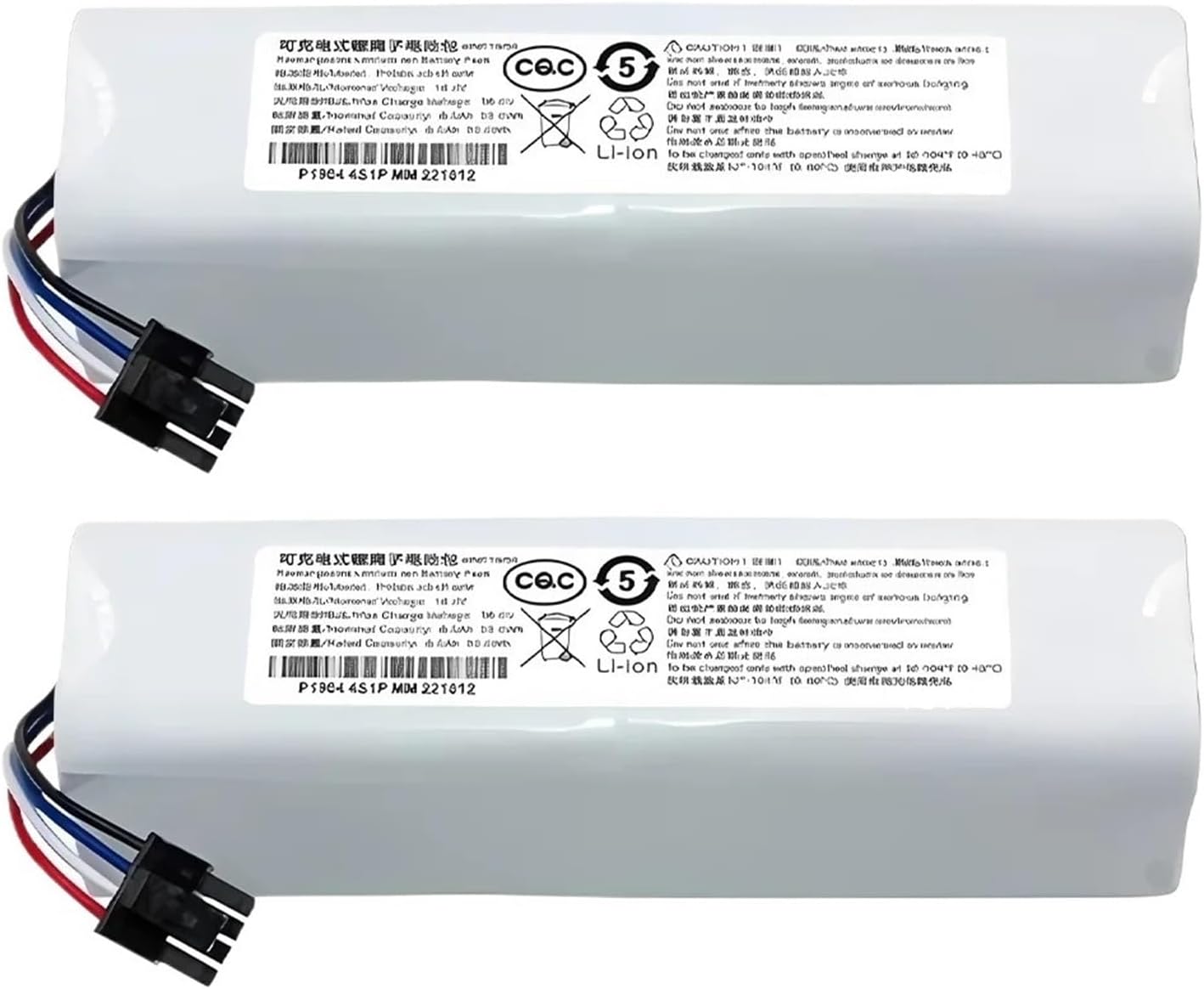 5600mAh 14.4V Replacement Battery 4S2P-MMBK P2150-4S2P-XWDLS Vacuum Cleaner，Compatible for Dreame，S10 D9 F9 L10Pro L10Plus(1PCS 5200mAh)