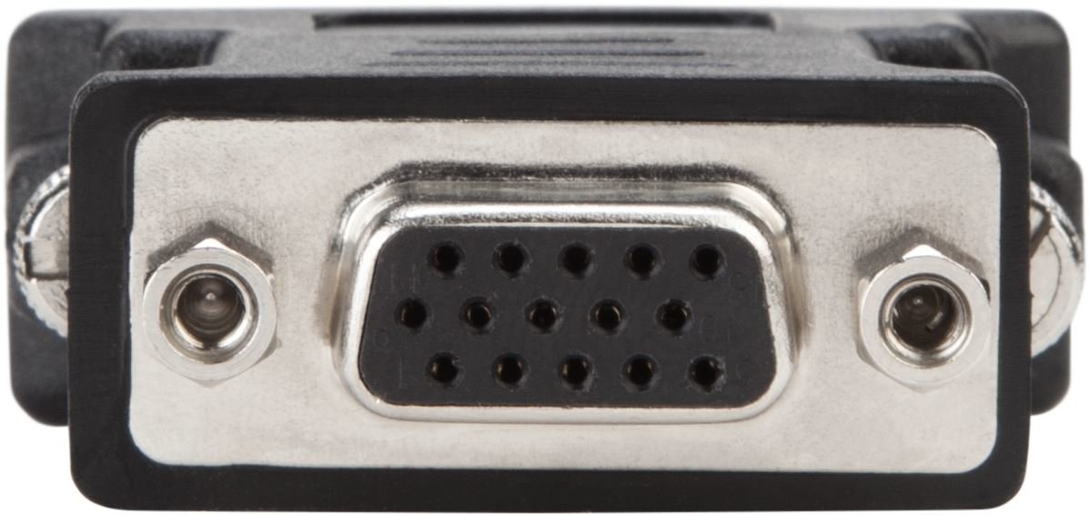 Targus ACX120USX - Adattatore DVI-I maschio a VGA femmina, colore: Nero