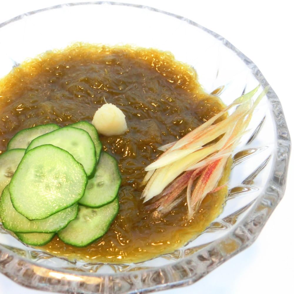 もずく Amazon | 生もずく 国内産 細いモズク 1kg 冷凍便可能 ・細もずく