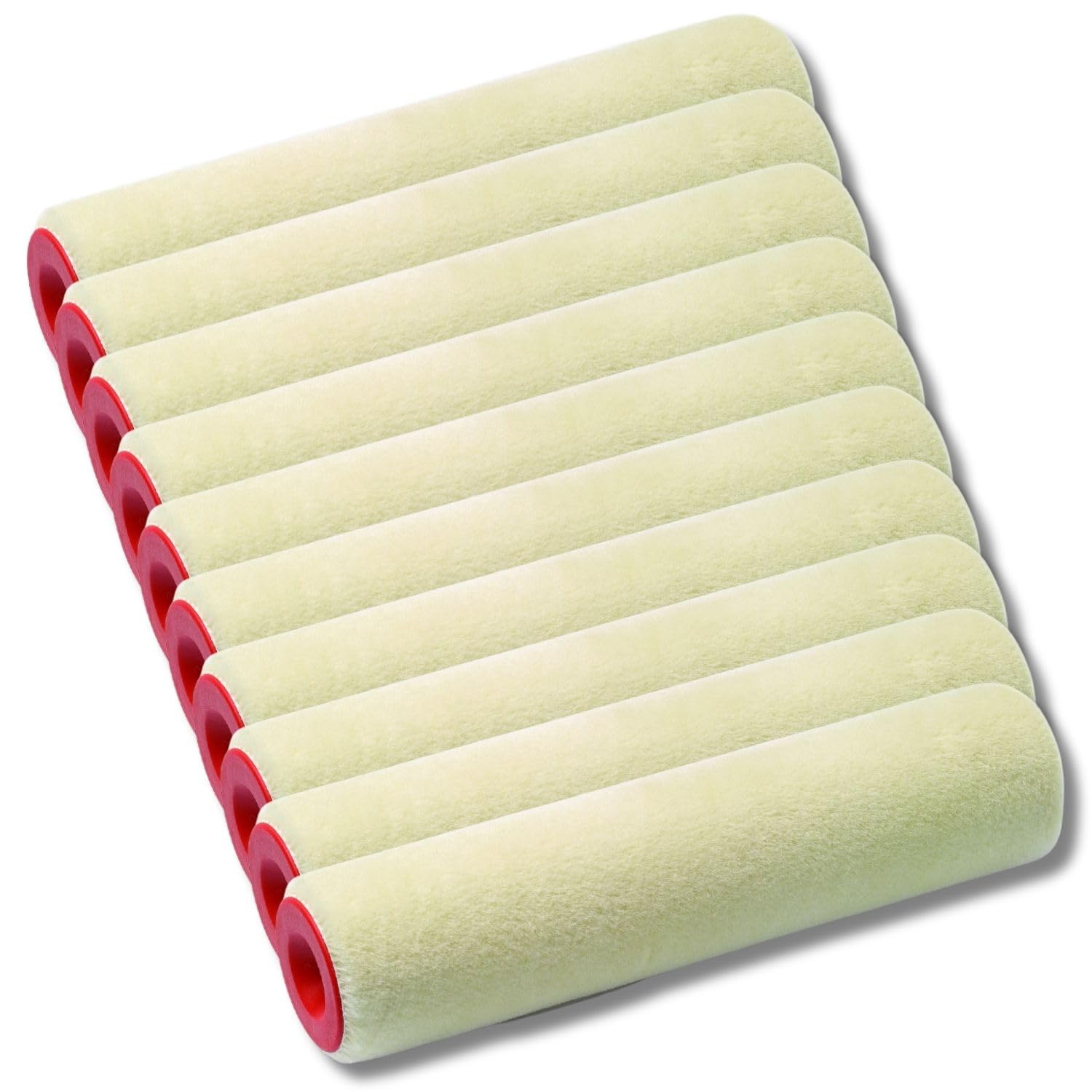 DD Composite Lackwalzen Velour Sets solide Farbwalze für ein perfektes Oberflächen-Finish lösemittelbeständig Flor 4mm