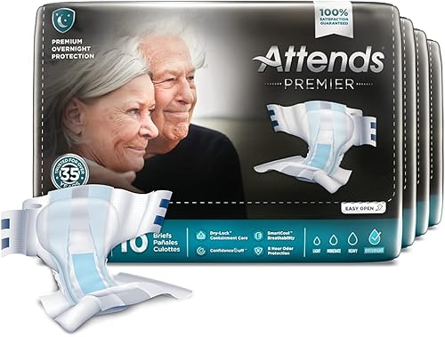 ALI-BR40 - Calzoncillos Attends Premier, XL, 10 unidades (4 unidades)