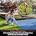 LawnMaster OcuMow™ VBRM601YCM MAX Perimeter Wire Free Robot Lawn Mower Cuts Small Lawns 2000-3500 Square Feet with Optical Navigation, Obstacle Avoidance, Low Noise and No Go Function