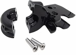 S SYUU Black Clutch Lever Mount Bracket Clutch Bracket Aftermarket Part Compatible With Harley Davidson Sportster XL Sportster 883 1200 XL883 XL1200 Forty Eight Seventy Two 2004-2020