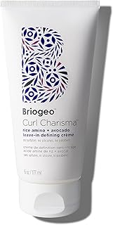 Briogeo Curl Charisma Rice Amino and Avocado Leave–In Defining Creme | Leave-in Styler for Wavy, Curly and Coily Hair Text...