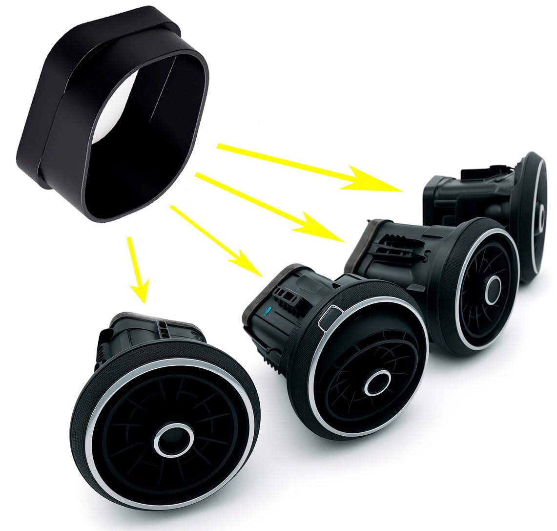 Adaptador Aireador A3 8V a 8P y TT MK1 8N/ Set 4 Adaptadores de Aireador de A3 8V a 8P y TT MK1 8N/ Kit Adaptadores de Aireadores A3 4 Uds