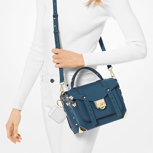 Miniatura 7 de Funda compatible con AirPods, funda de TPU suave para AirPods de 2 y 1 generación con bonito llavero de mariposa para niñas y mujeres (transparente