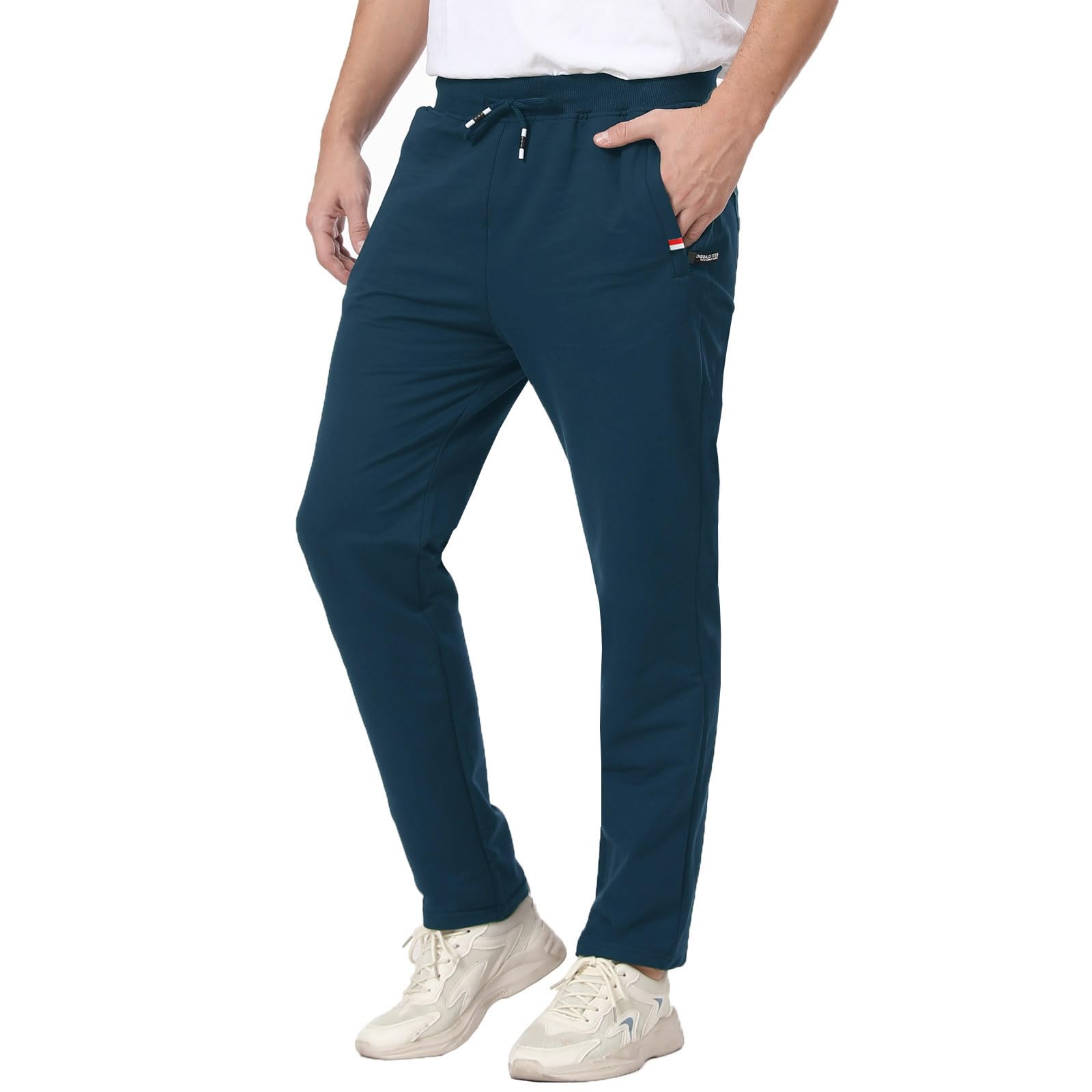 JustSun Pantalon Chandal Hombre Algodon Deporte Pantalones