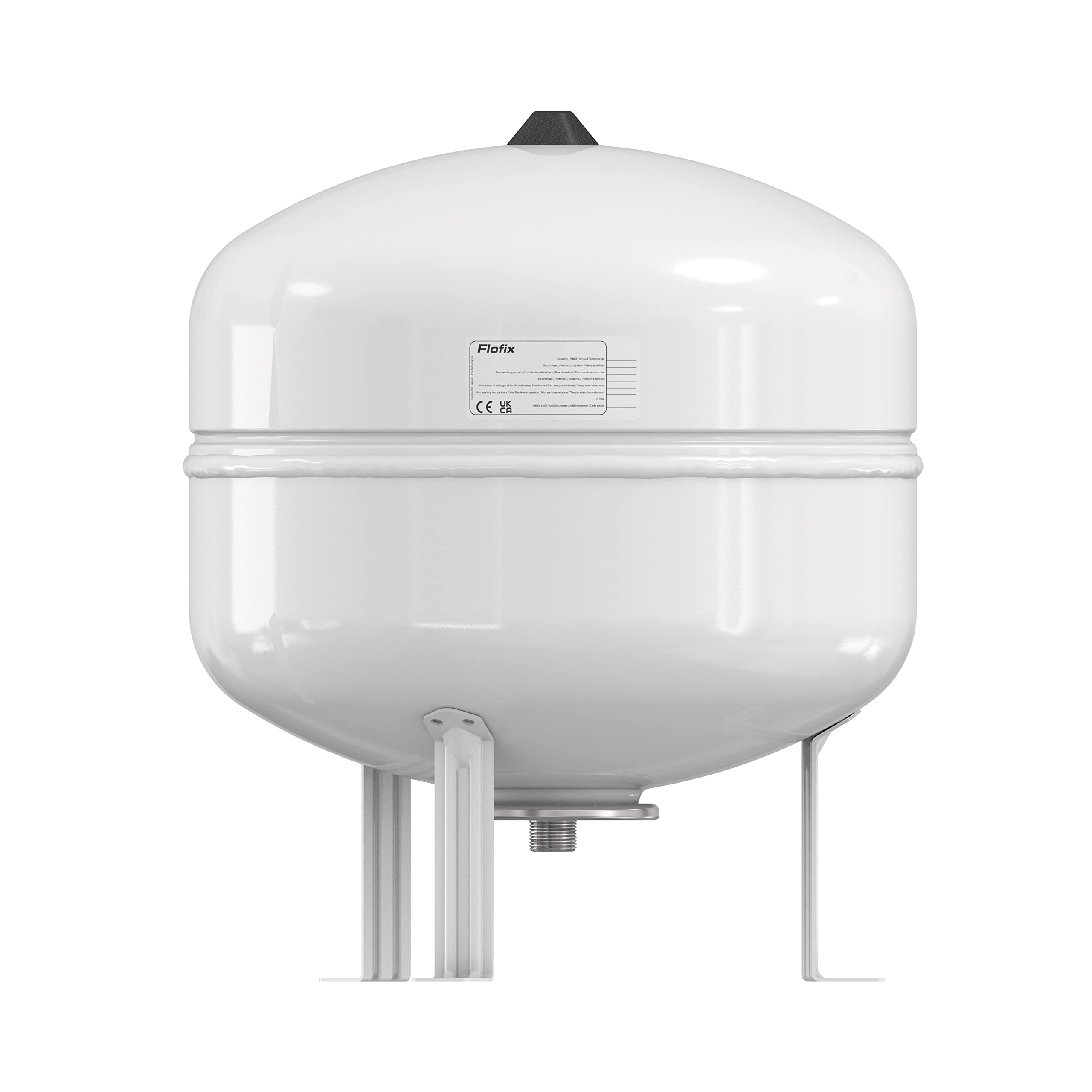 Flamco Flofix 25294 - Depósito de expansión para agua potable (35 L, resistente a la presión hasta 10 bar, ideal para sistemas de agua cerrados)