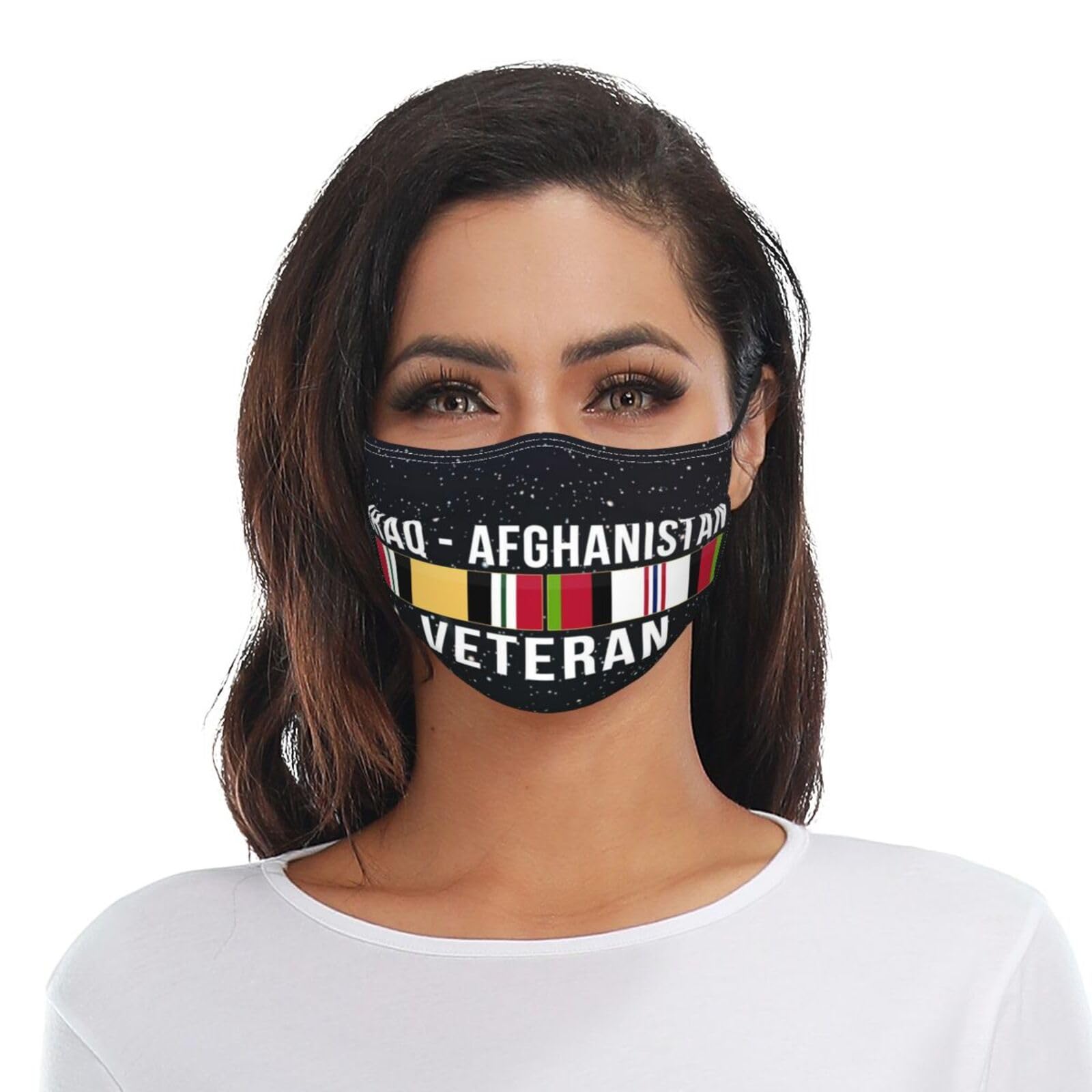 Afghanistan and Iraq Veteran Adult Dust Mask Adjustable Dust Face with 2 Filter79