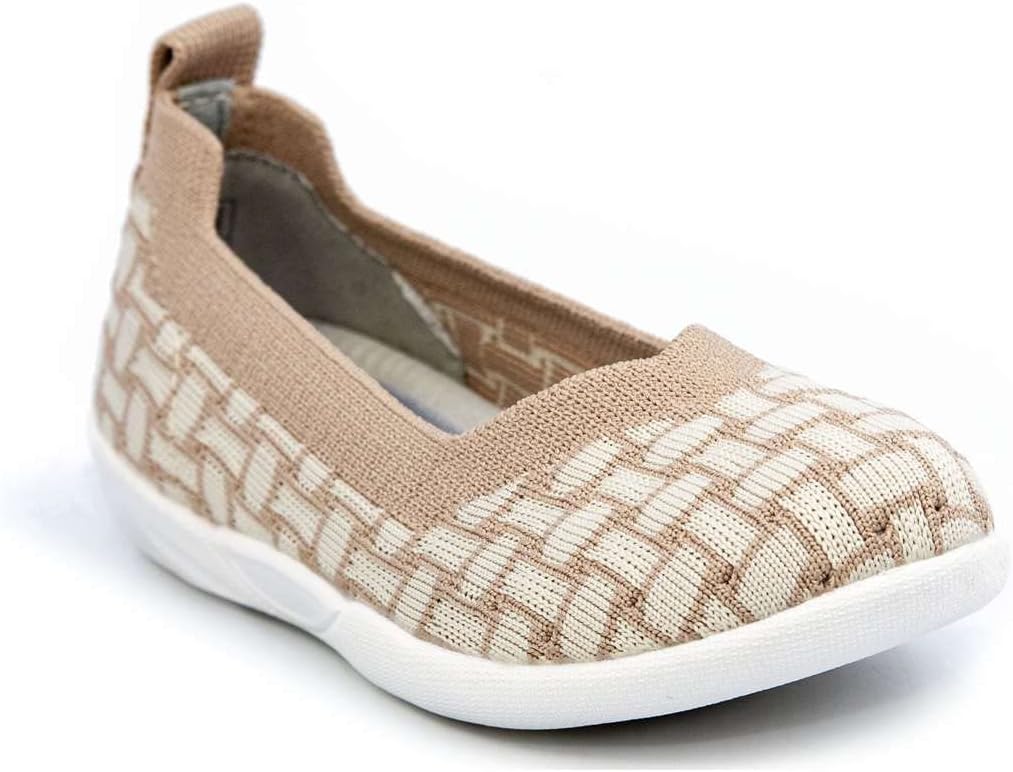 Bernie Mev Girls Catwalk Slip On Shoes, Blush Cream,12 M US