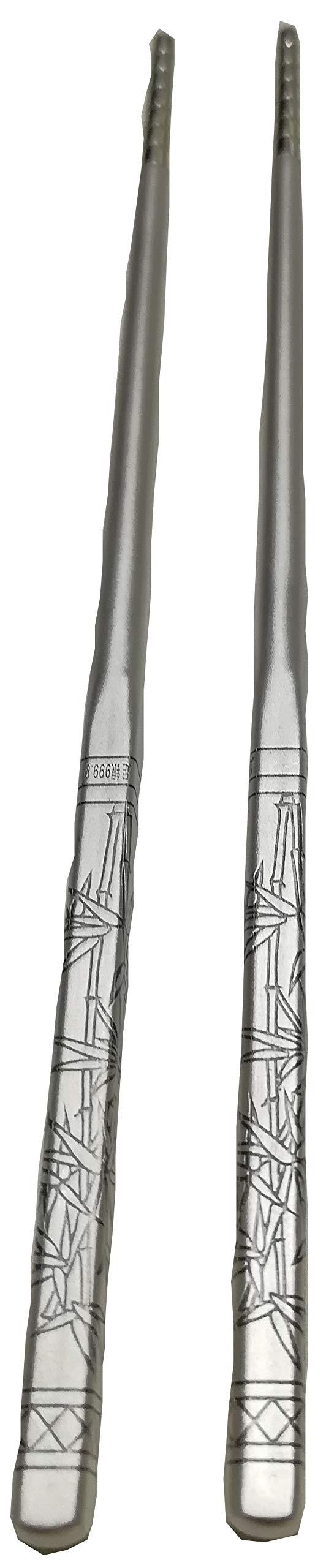 Amazon | 天在水の銀 純銀 ピュアシルバー 箸 (竹, 方) | 天在水の銀