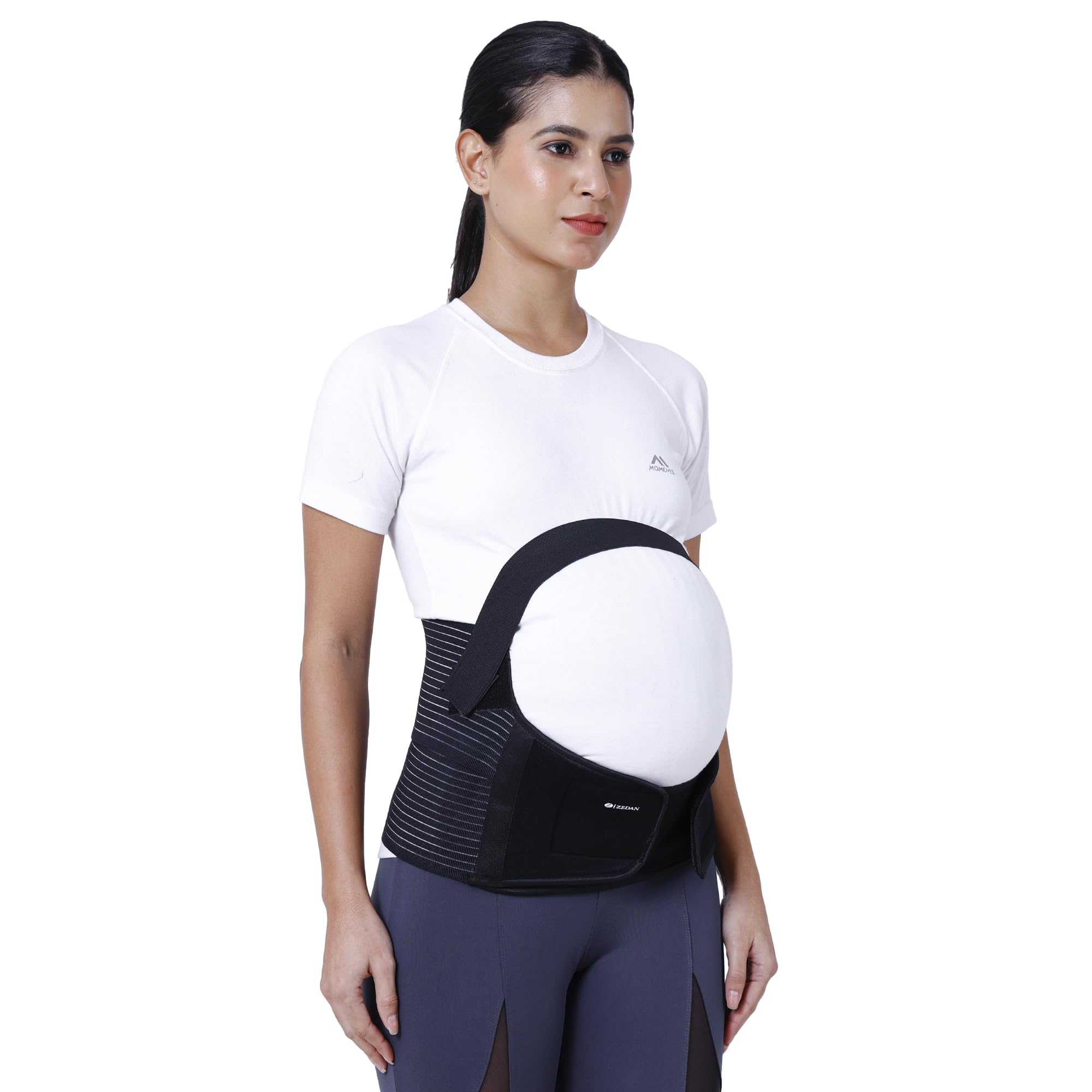 ZEDAN Belly Supporting Maternity Belt | Belly Band for Pregnancy Support Belt | Back Support Protection | Abdominal Binder for Women - Free Size-image-48