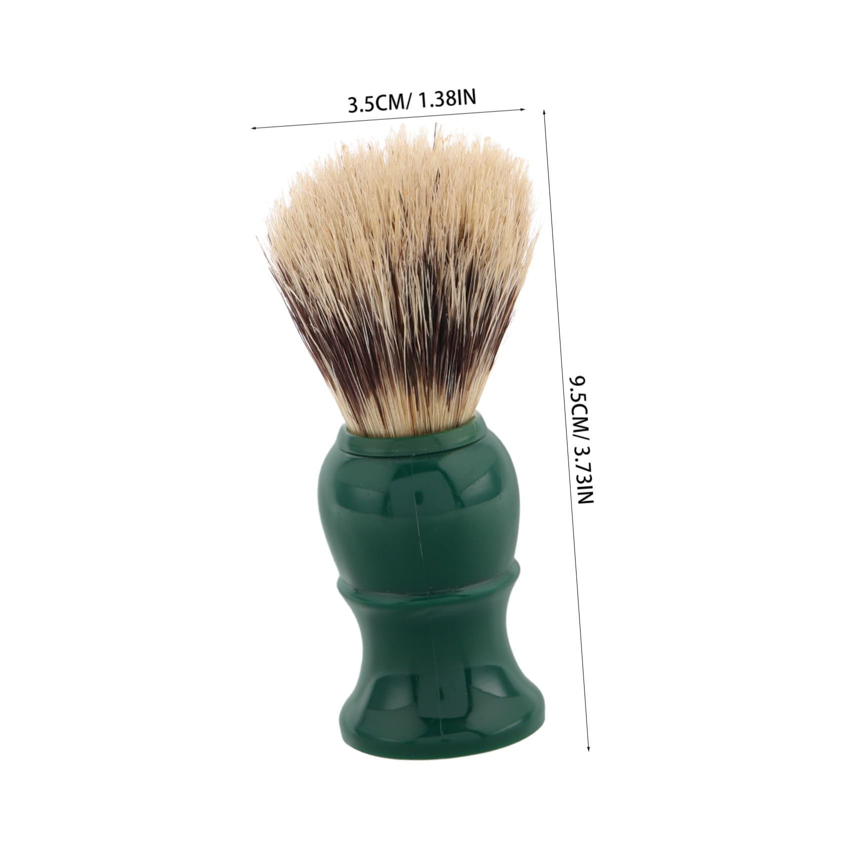 FOMIYES Men's Shaving Tool Soft Bristle Care Brush for Beard Cleaning Styling Grooming Brush