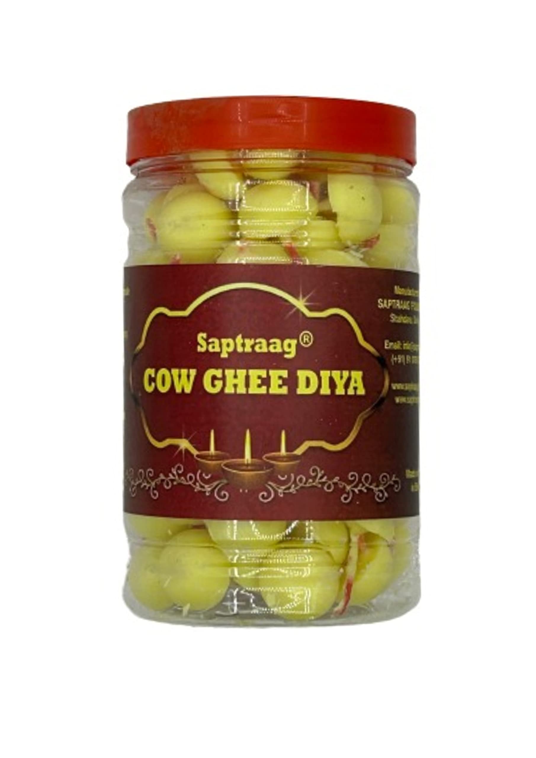 Red Tip Pure Cow Ghee Puja Batti/Wicks (100) (B0C3J9RNV3) Amazon Price History, Amazon Price Tracker