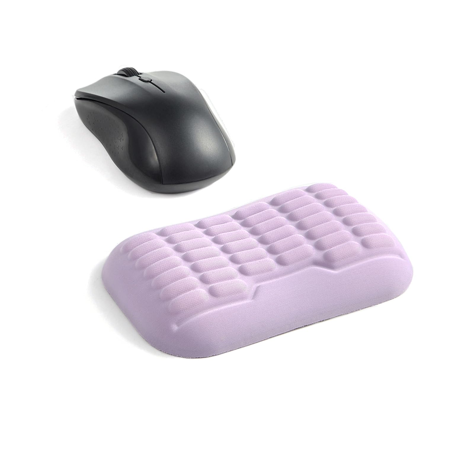 UnivoColors Ergonomic Mouse Wrist Rest,Latest 3.0 Wave Curve Design,High-Resilience Memory Foam Non-Slip Base,Reduces Wrist Fatigue,Ideal for Office