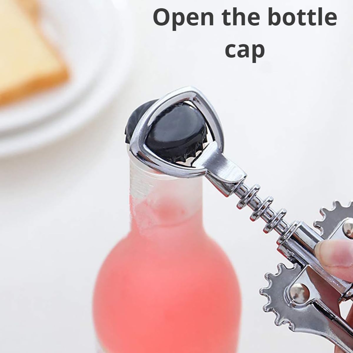 Premium Wing Corkscrew - Wine Opener with Stopper -8 Premium Wing Corkscrew - Wine Opener with Stopper -8