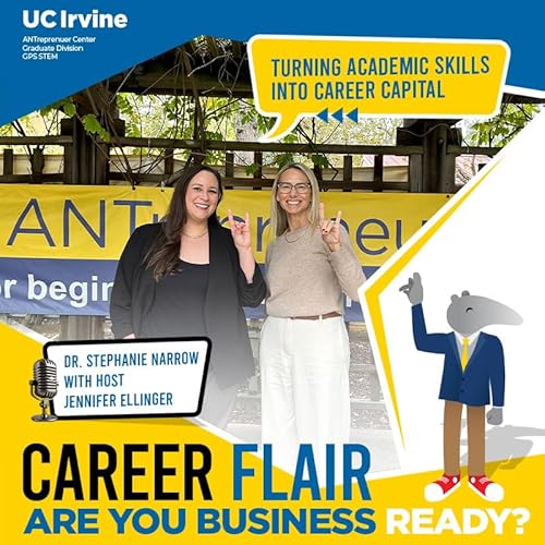 Ep6 - Doctoral Horizons: Transitioning from Academia to Industry with Guest Stephanie Narrow and Host Jennifer Ellinger