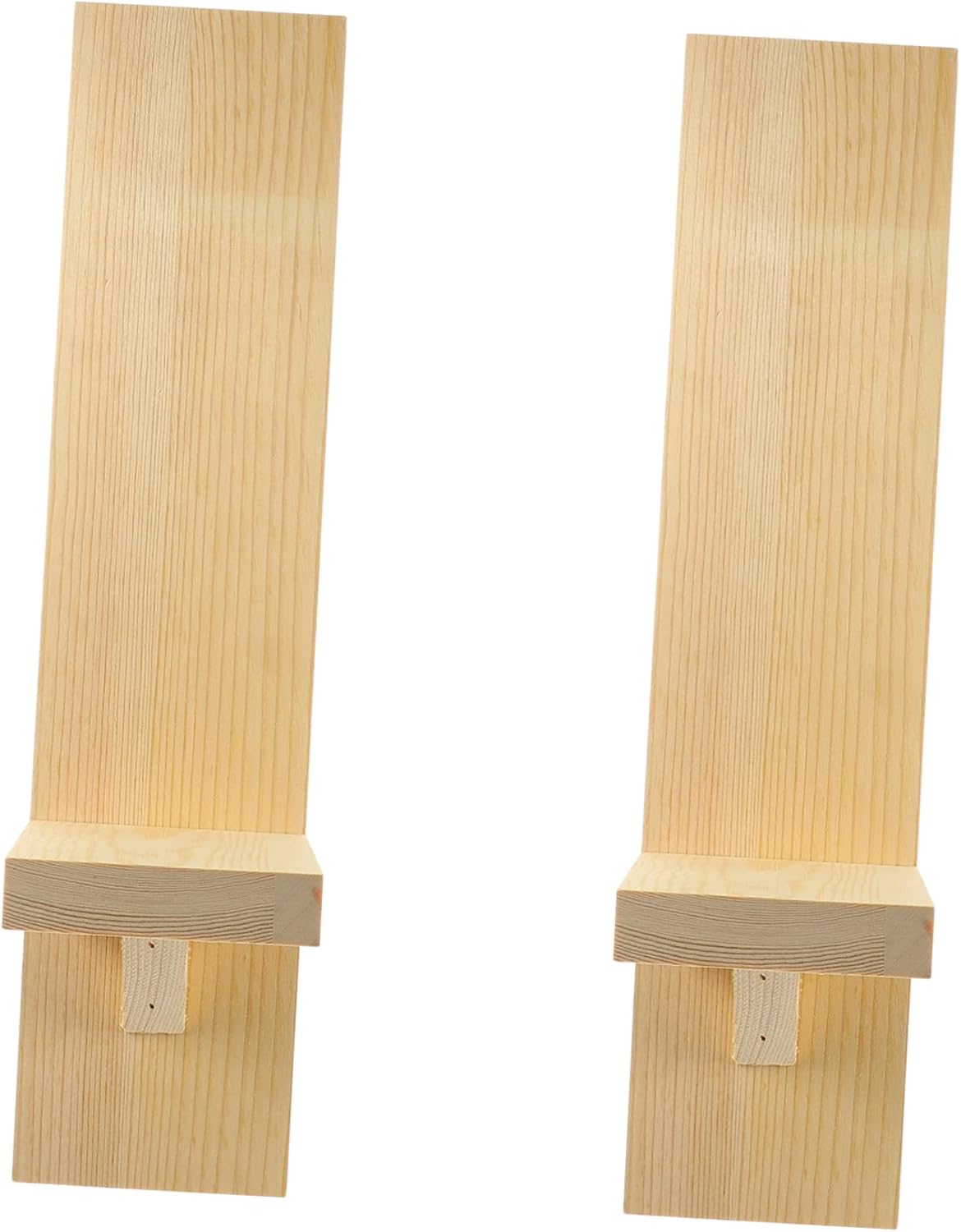 Wooden Wall Hanging Candle Holder Vintage Style Votive Tealight Sconces for Home Decor Compact Smooth Surface Design Wear Resistant Rustic Wall Art for Living Dining