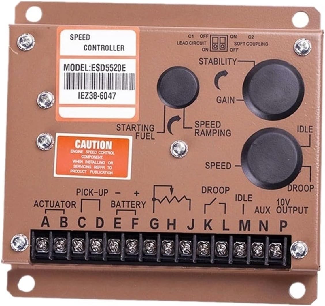 1pcs ESD5520E Alternator Governor Control Unit Generator Electronic Speed Controller(ESD5500E)