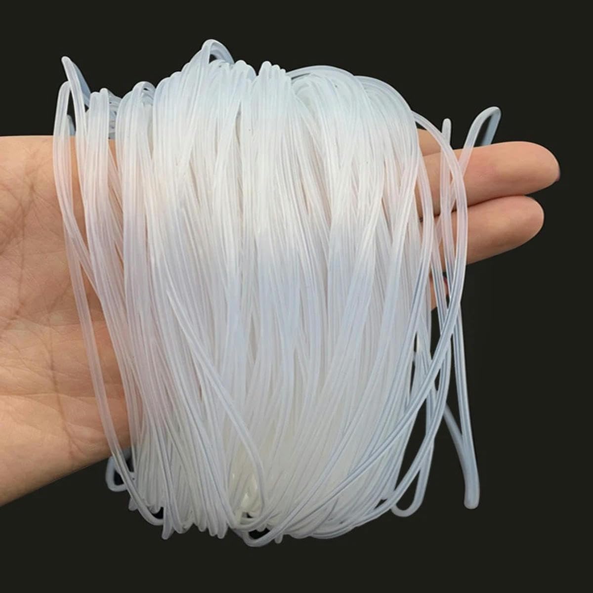 Tubi morbidi in silicone trasparente da 5 metri/10 metri Tubo flessibile per pompa dell'acqua 0,5 0,8 1 1,5 1,6 1,7 2 2,5 3 3,5 4 mm Diametro interno-Trasparente-10 m-ID 3 mm OD 8 mm