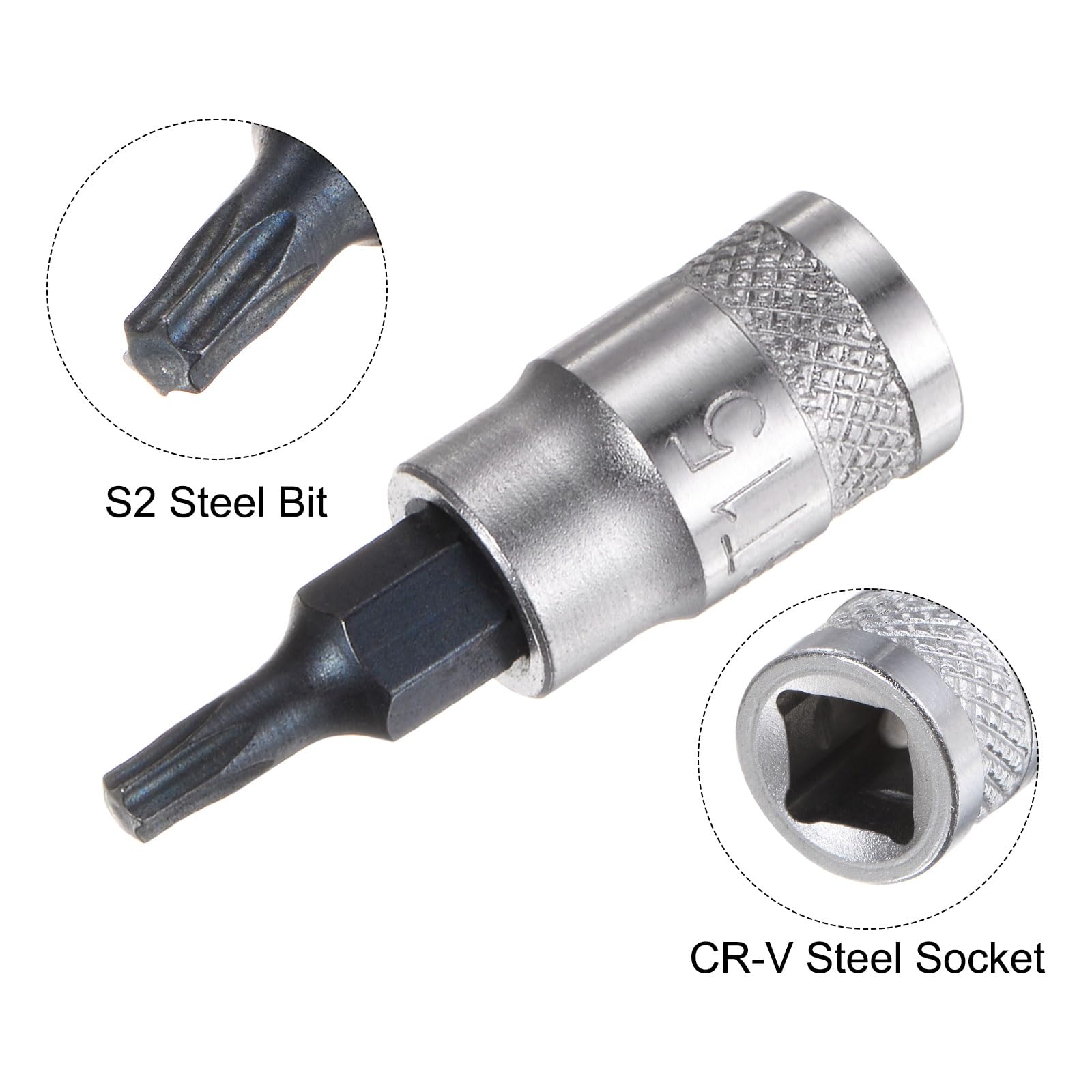 QUARKZMAN 22 x 24mm 12-Point Scaffolding Podger Ratchet Wrench Ratchet