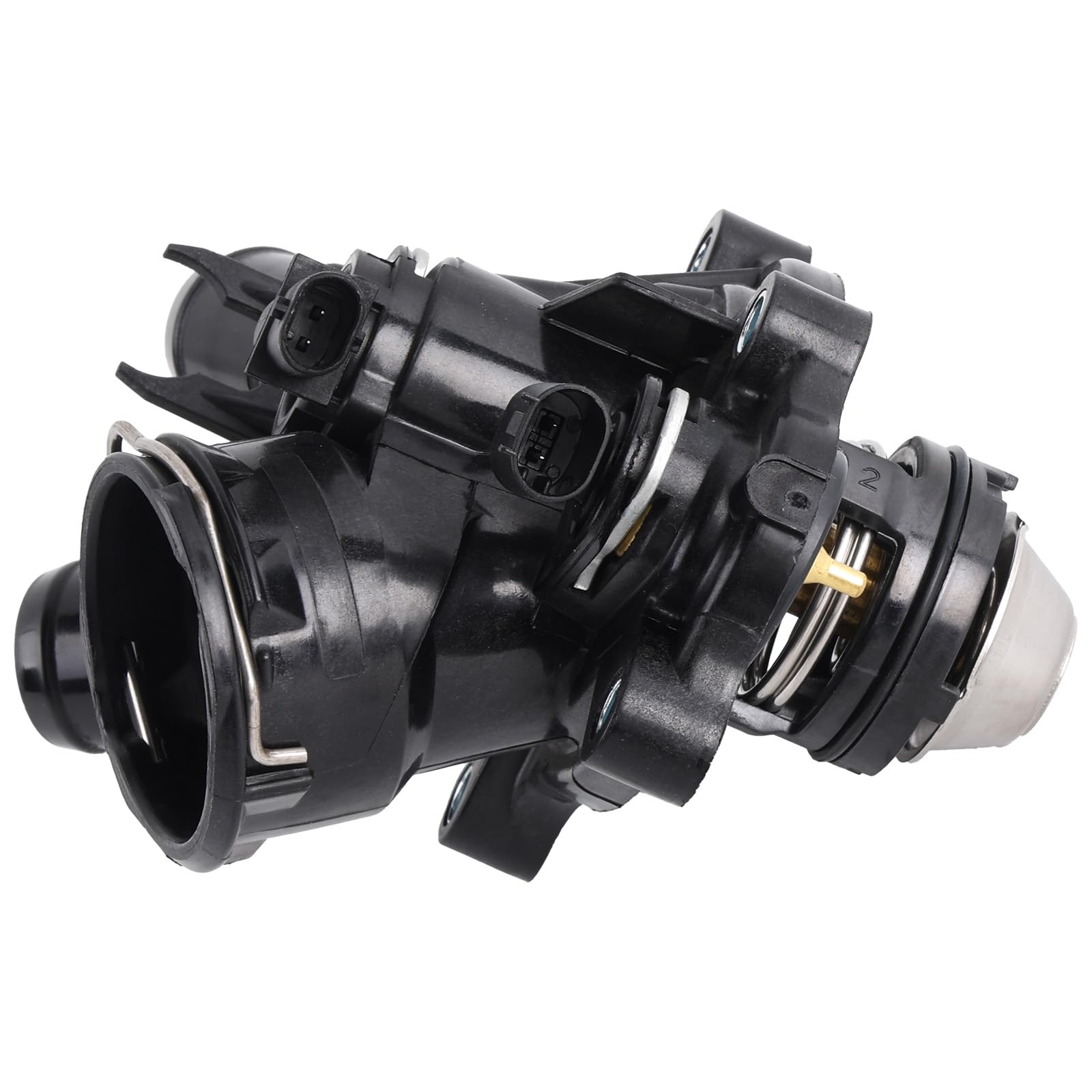 Thermostat Kühlmittel mit Sensor Replace# 2712000315 A2712000315 für Mercedes C-Klasse W204 S204 C204 E-Klasse W212 S212 A207 C207 SLK R172 Thermostatgehäuse