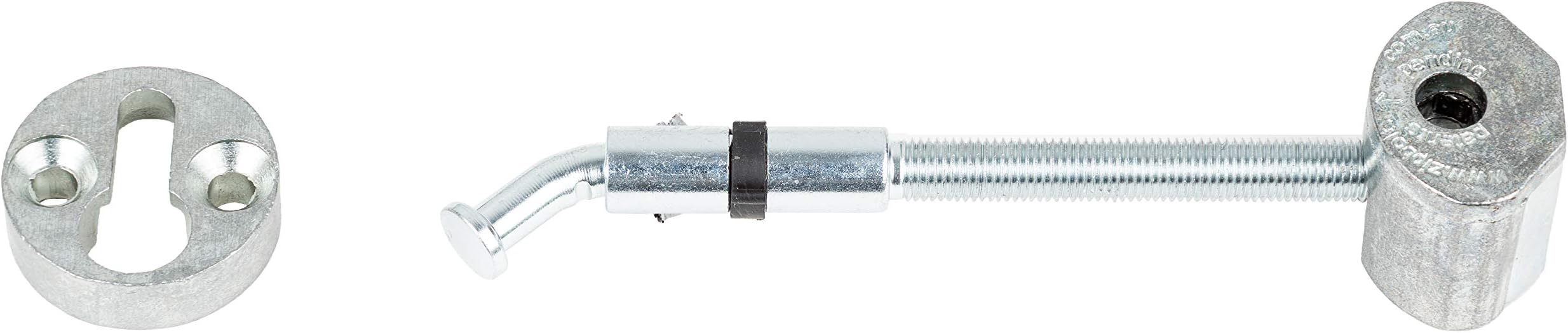 Zipbolt 13.950 Angled Slipfix Railbolt Bulk Pack — Angled Handrail to Newel Post Connector for Upper Connection, Easy Residential and Commercial Installation, New Construction and Remodels