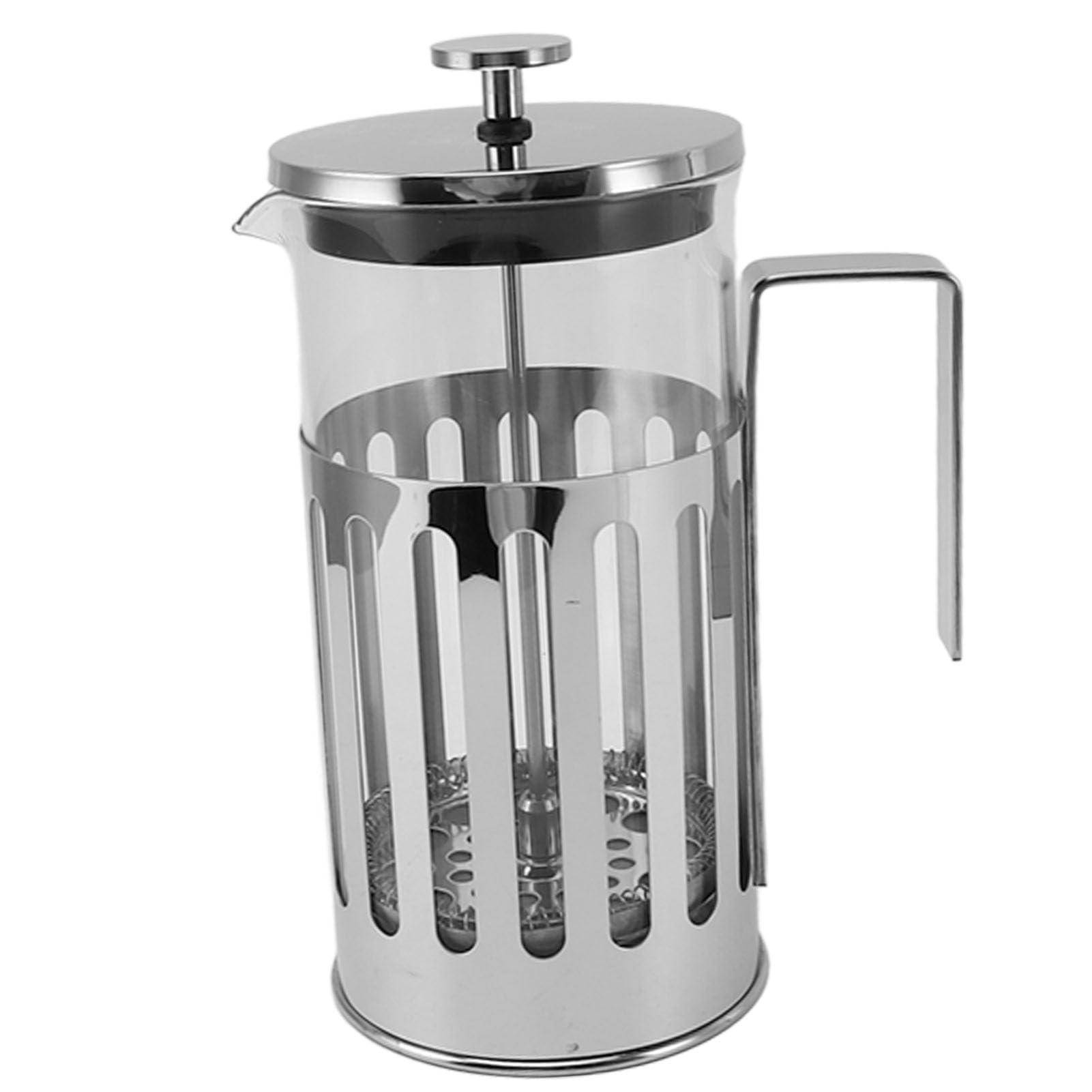 Presse à Café Et à Thé En Acier Inoxydable - Infuseur à Piston Portable - Pour Tasse - Réutilisable - 7