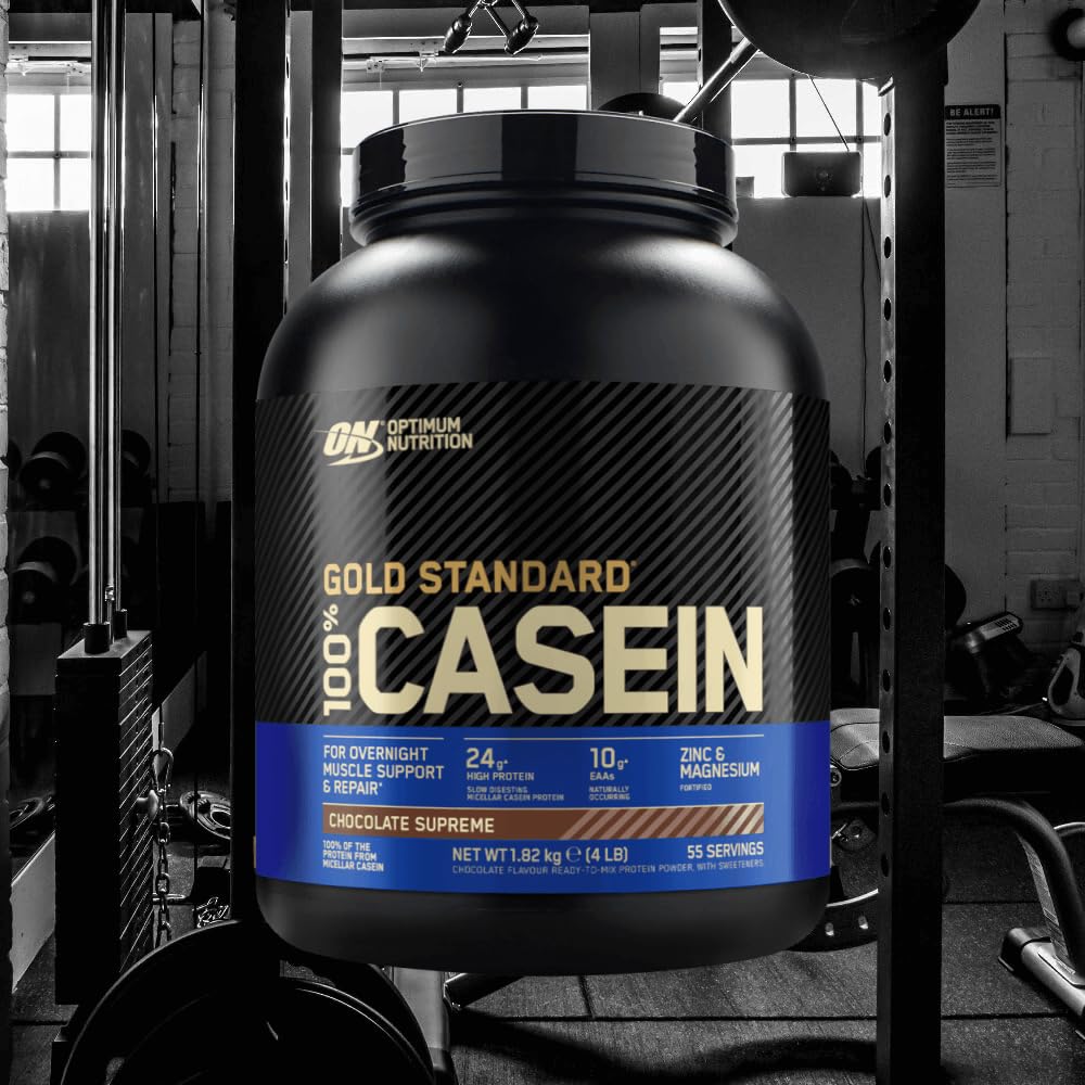 100% Casein Gold Standard Protein, Schoko, 1818g