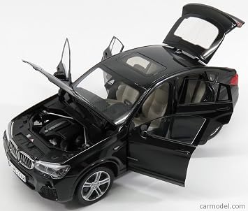 Paragon 97094 BMW X4 (F26) Sapphire Black 1/18 Diecast Model Car