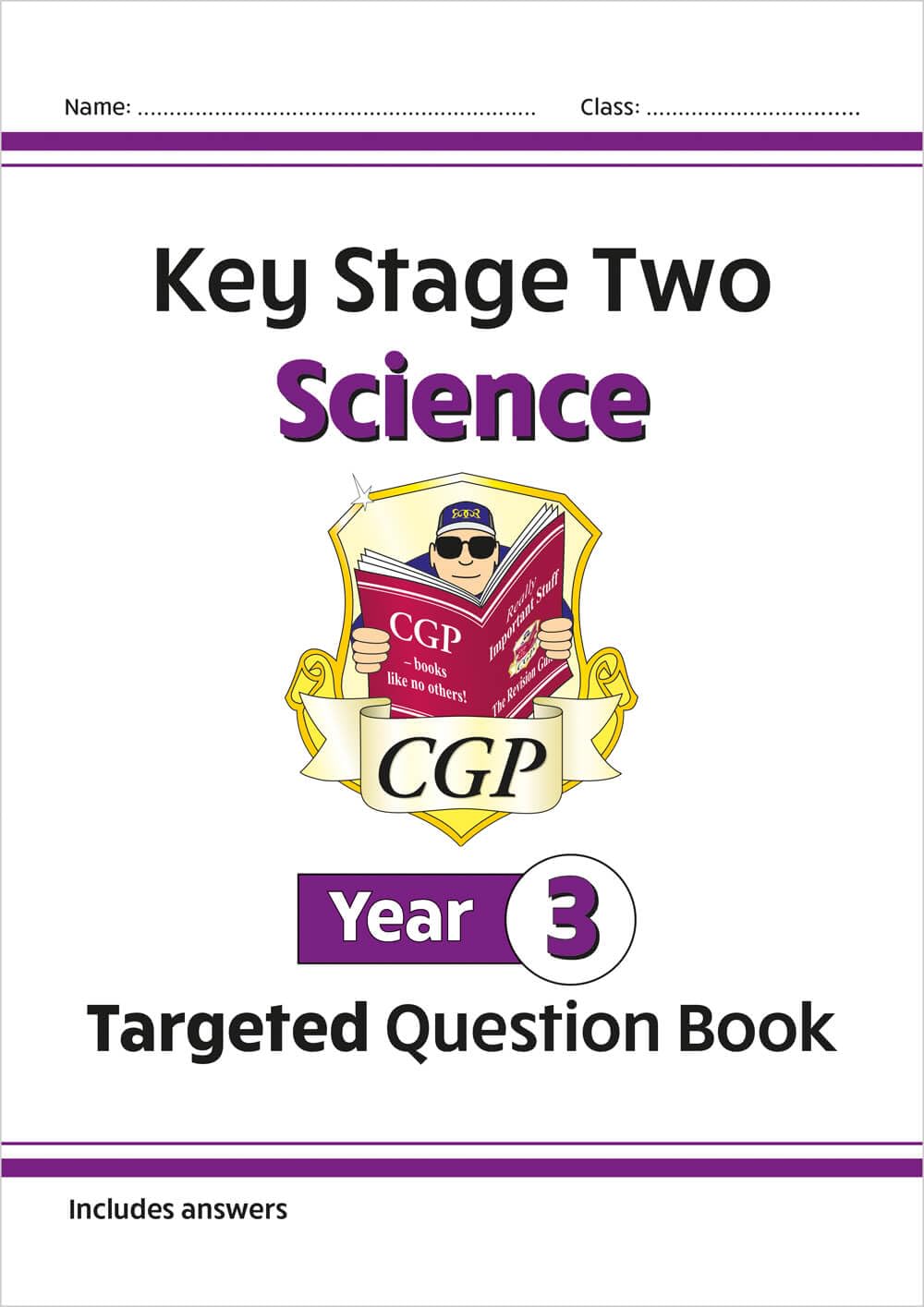New KS2 Science Year 3 Targeted Question Book (includes answers) (CGP KS2 Science)