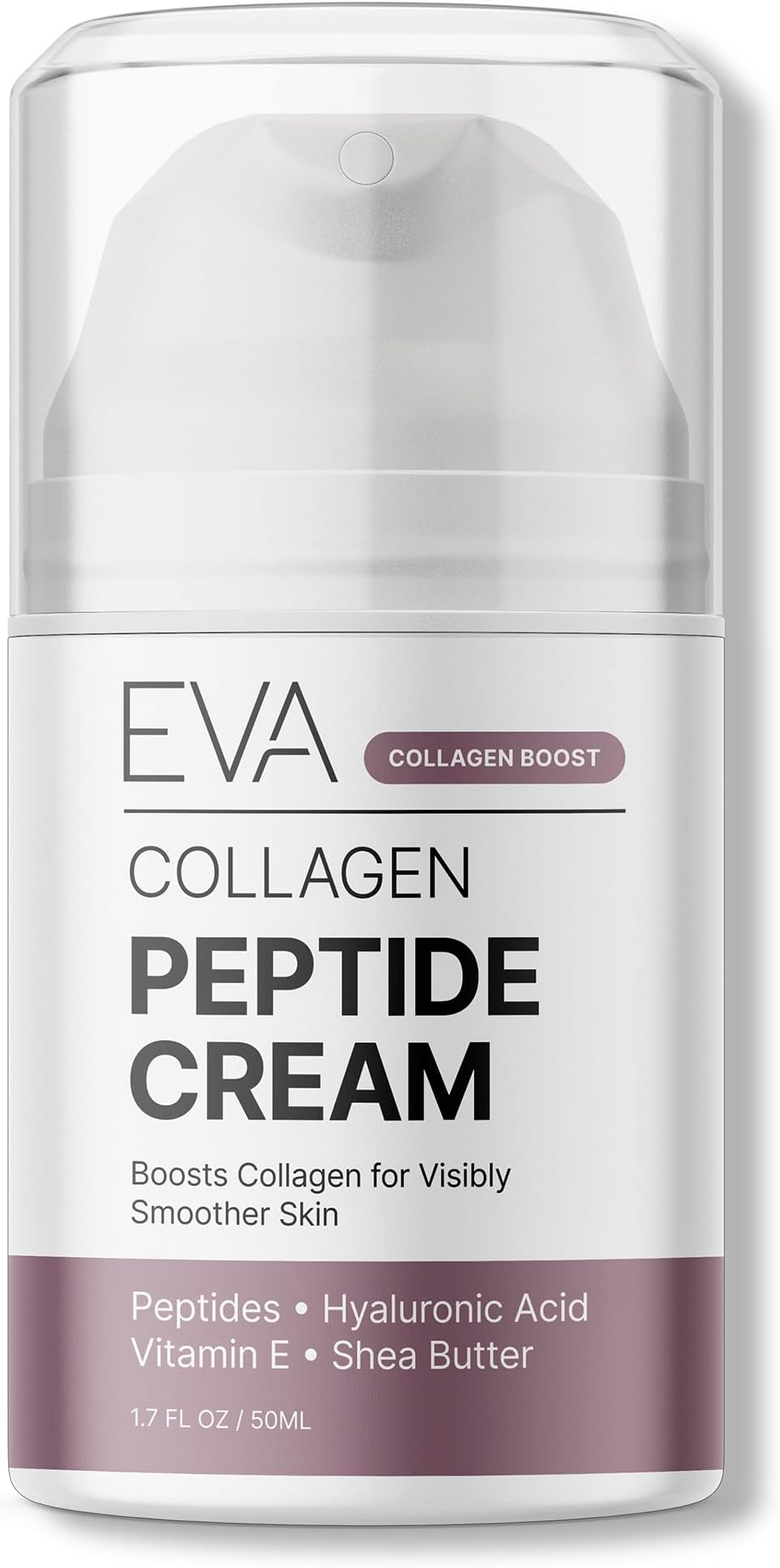 Eva Naturals Collagen Peptide Moisturizer with Hyaluronic Acid โ 1.7 fl oz