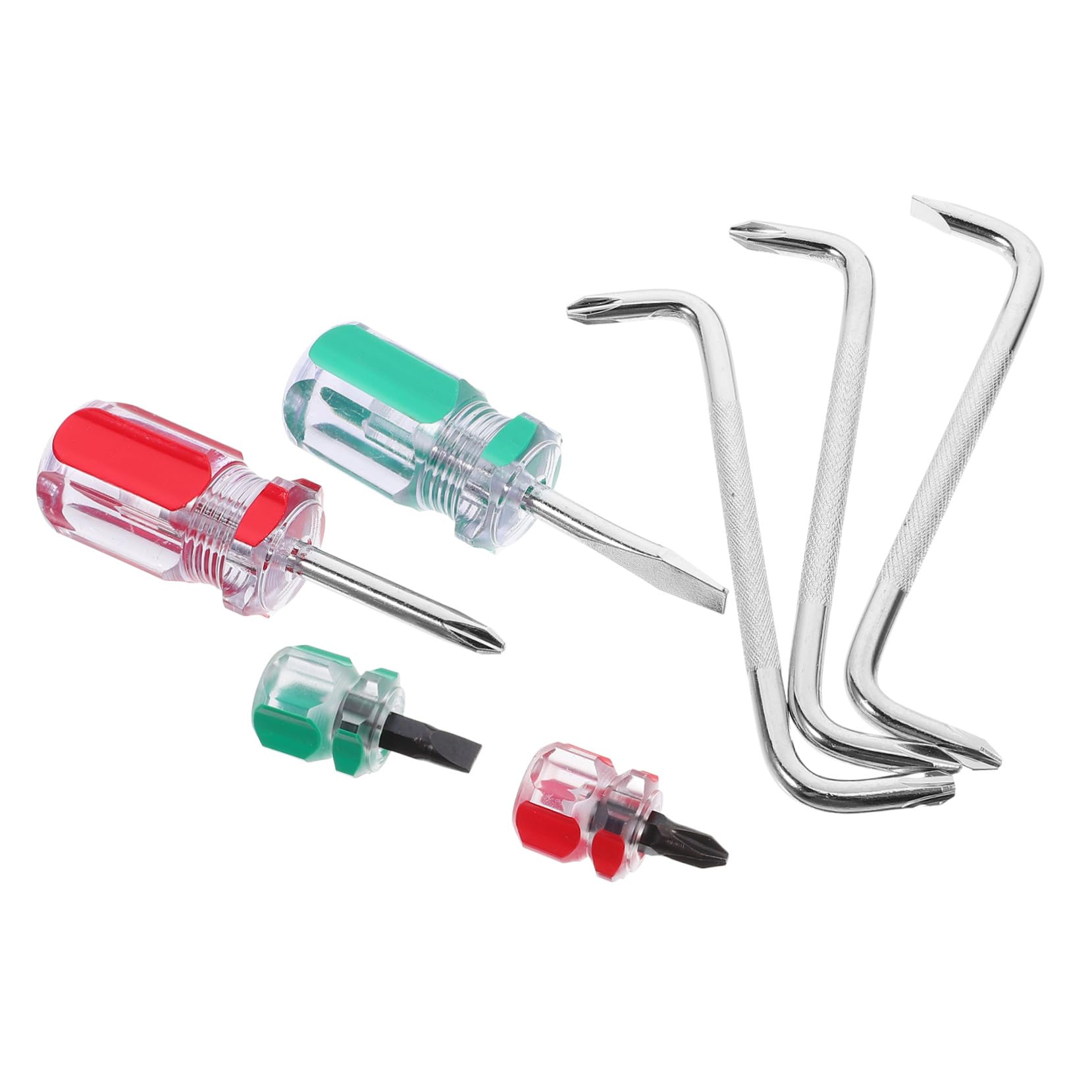 Tournevis magnétique plat et cruciforme pour visser facilement dans les espaces restreints