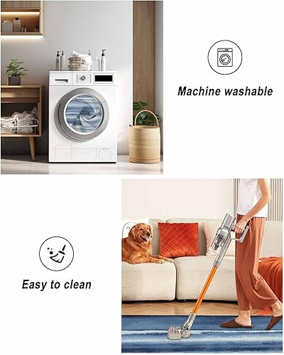 Miniatura 7 de Blue Stripes Entryway Rug 2X3 Ft Bathroom Mat, Washable Woven Throw Carpet with Tassel, Watercolor Retro Ombre Abstract Tie Dye Art Non-Shedding