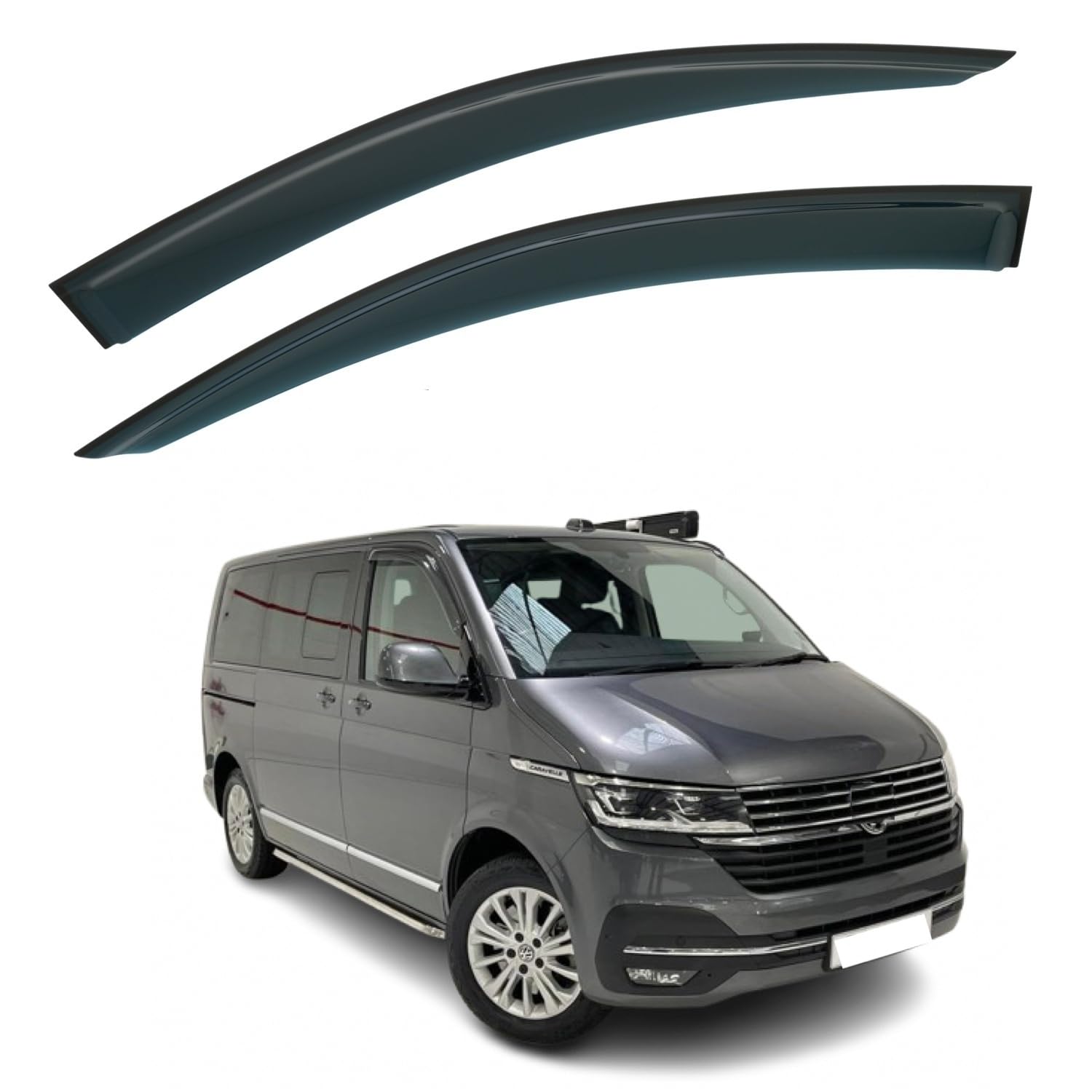 DGA Zijwindschermen passend voor Volkswagen Transporter T5 2003-2015
