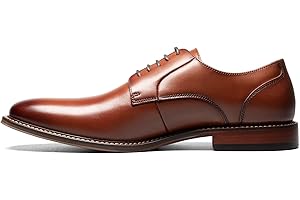 Men's Marlton Plain Toe Cognac Dress Shoes